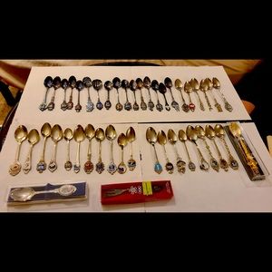 Various Vintage European Spoon Collection